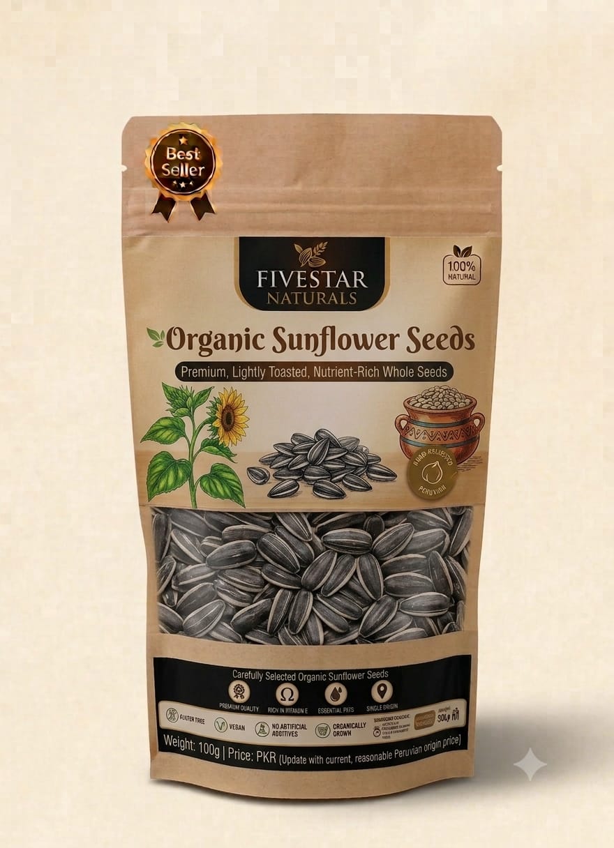 🌻 Organic Sunflower Seeds